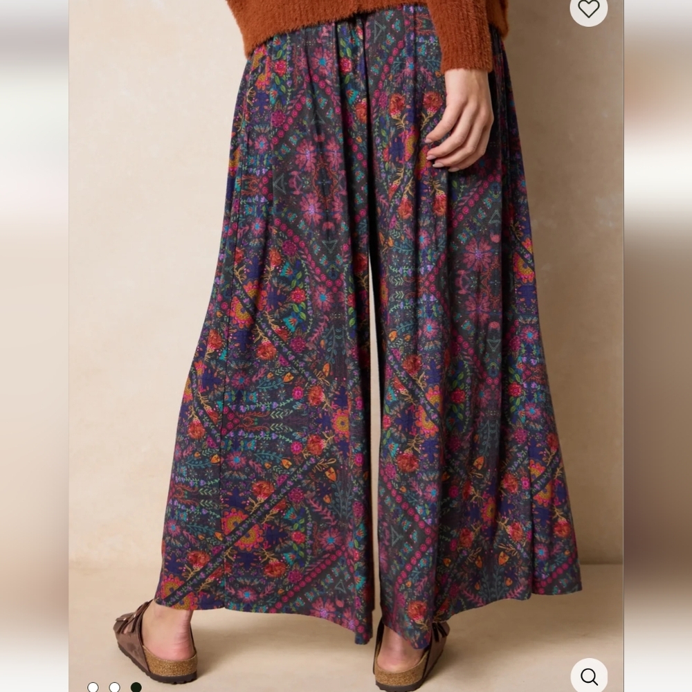 Natural Life Wide Leg Palazzo Lounge Pants - Picture 12 of 13